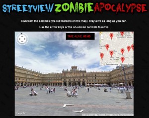 Juegos basados en Street View y Google Maps: Streetview Zombie Apocalypse